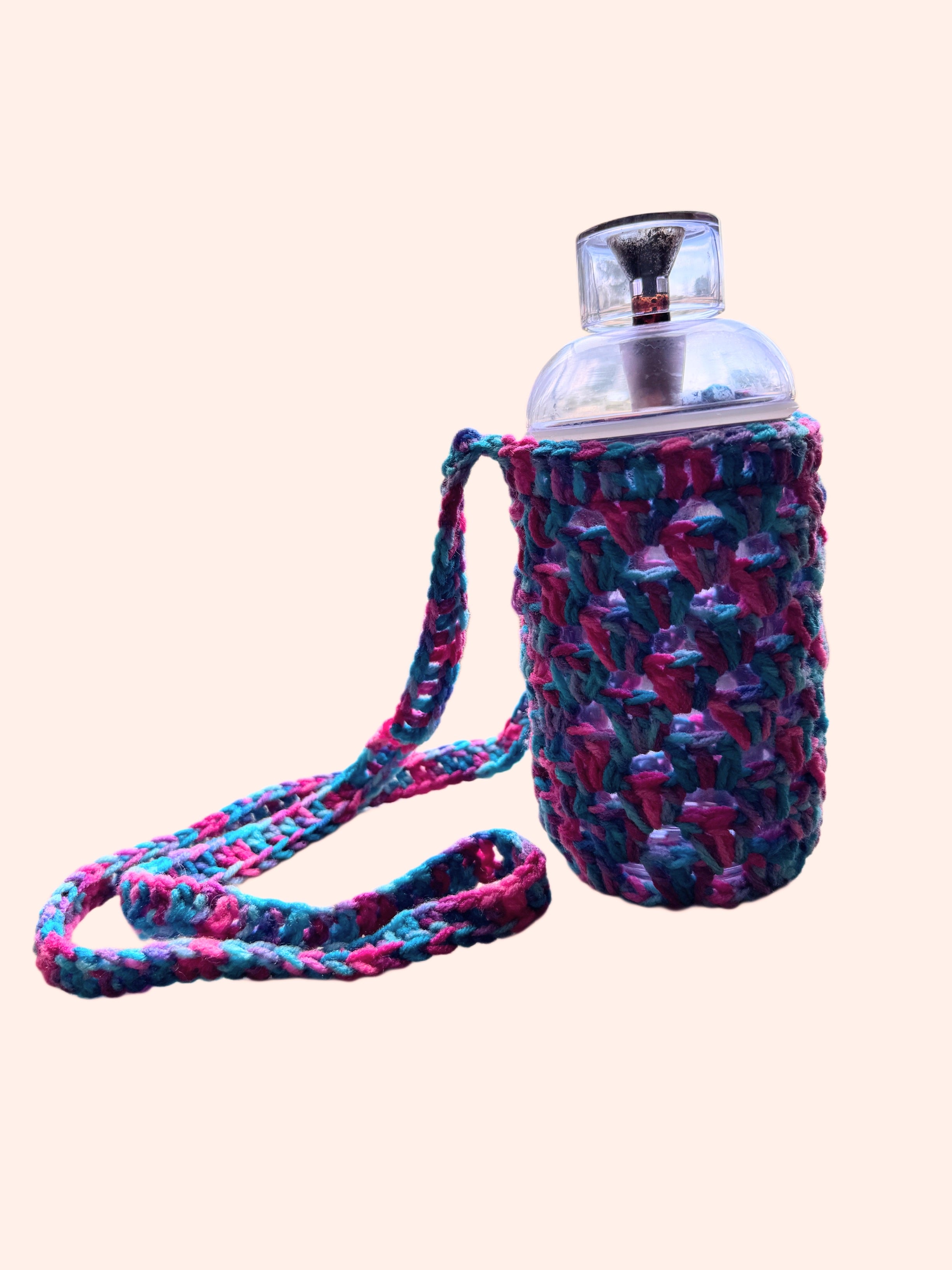 Custom Crocheted Bottle Holder