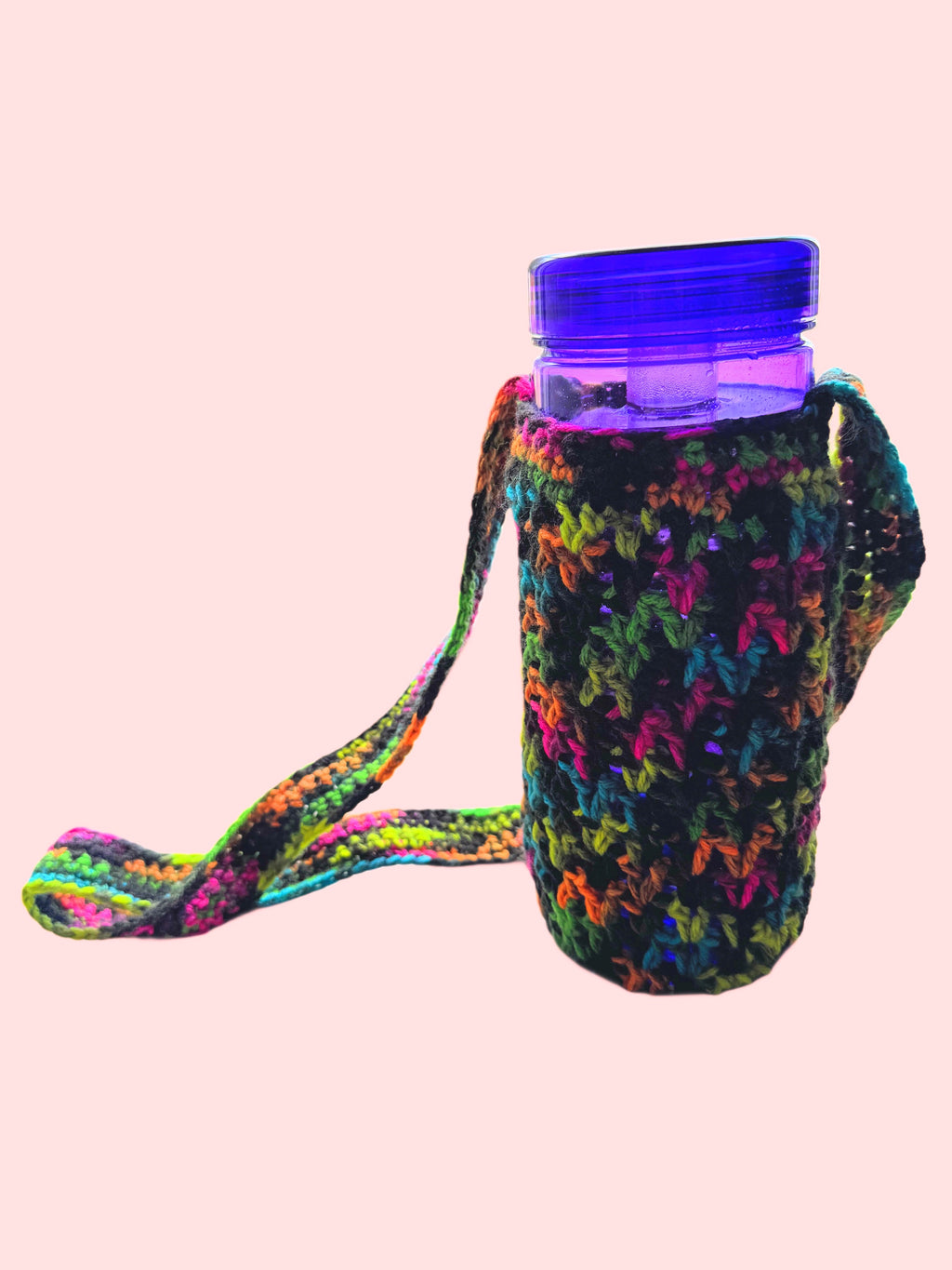 Custom Crocheted Bottle Holder
